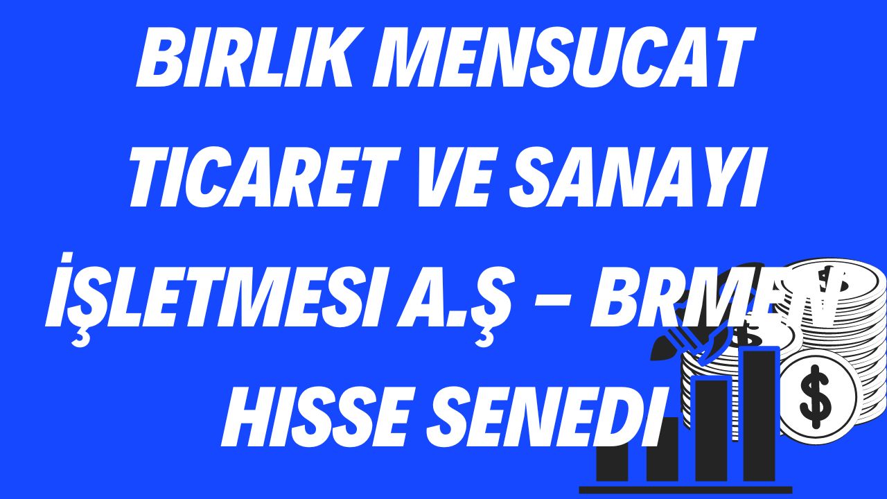 Birlik Mensucat Ticaret ve Sanayi İşletmesi A.Ş - BRMEN Hisse Senedi
