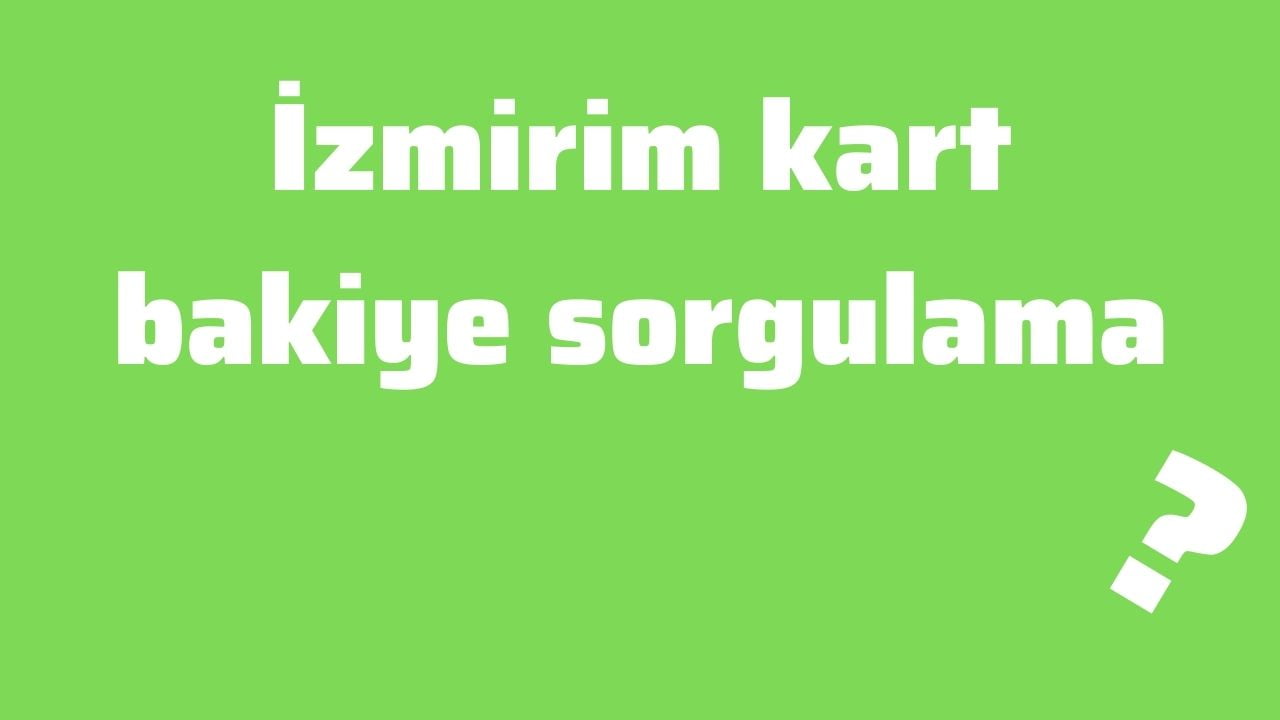 Kent Kart Bakiye yükleme