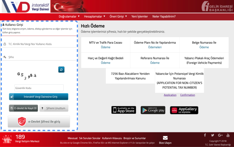 Vergi Borcu Internetten Nasil Odenir 1