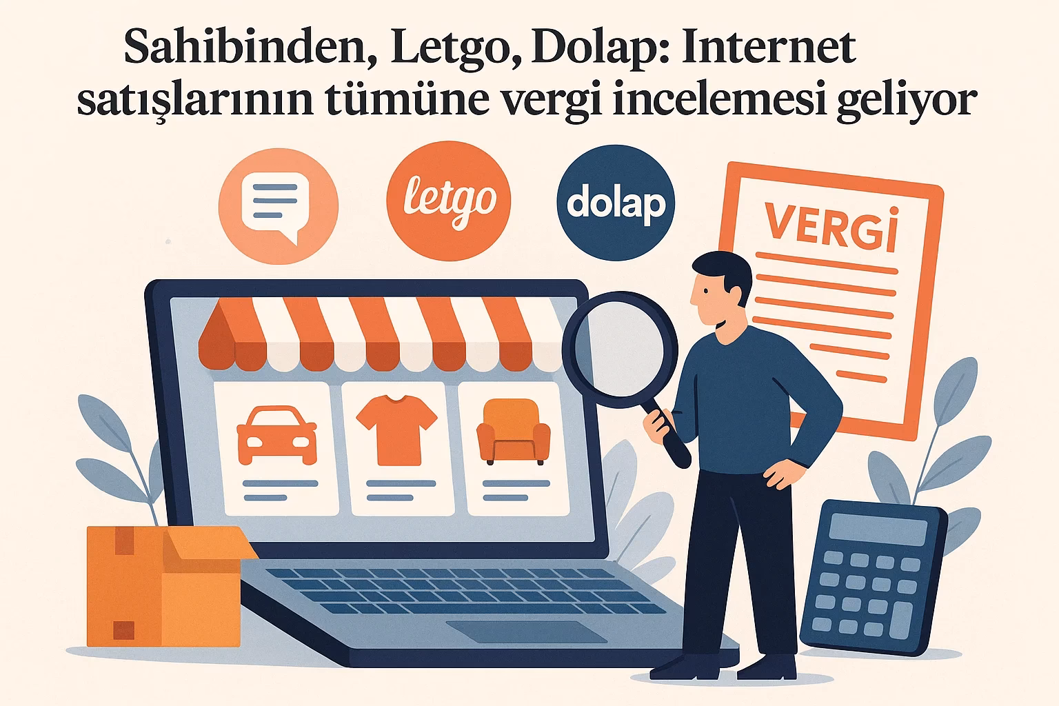 Sahibinden, Letgo, Dolap: İnternet satışlarının tümüne vergi incelemesi geliyor - Visual Content
